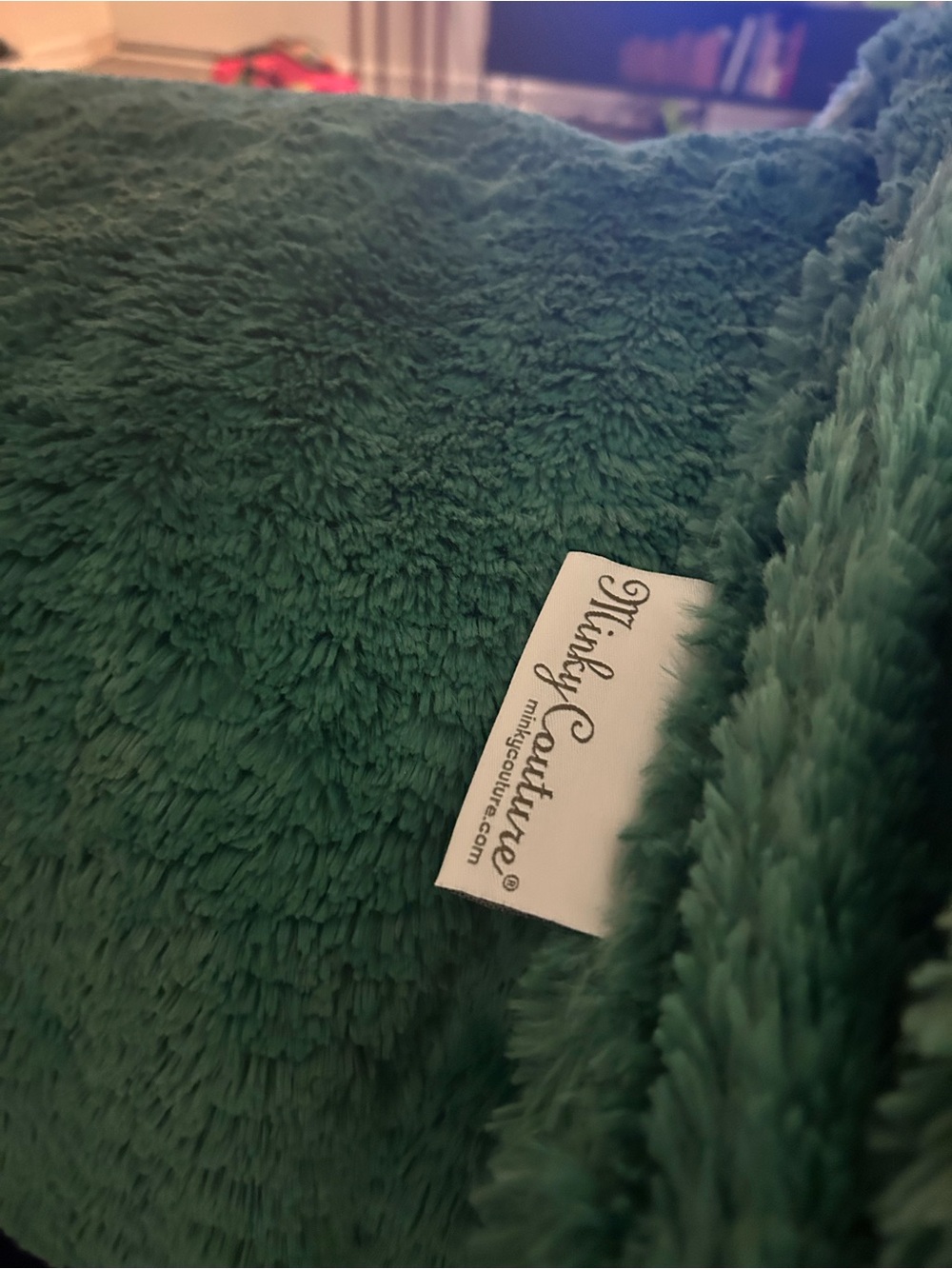 Minky Couture Grande Evergreen Blanket